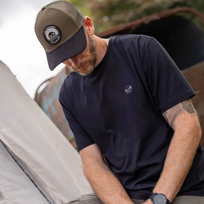 Korda One Liner Tee Black M