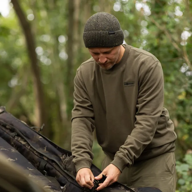Korda Patch Crewneck Dark Olive M