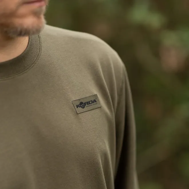 Korda Patch Crewneck Dark Olive M