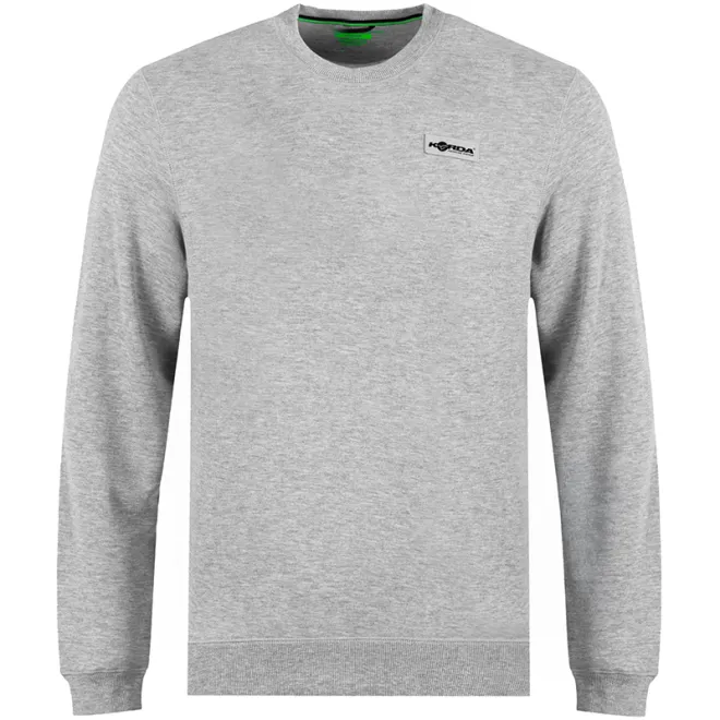 Korda Patch Crewneck Heather Grey M