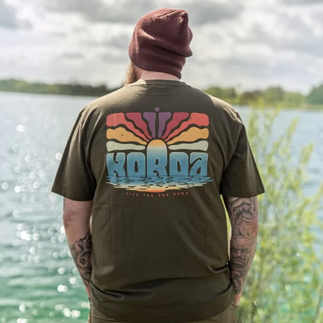 Korda Dawn Vibes Tee Dark Olive M