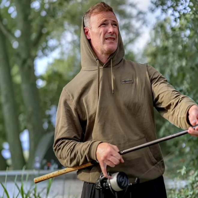 Korda Patch Hoodie Dark Olive M