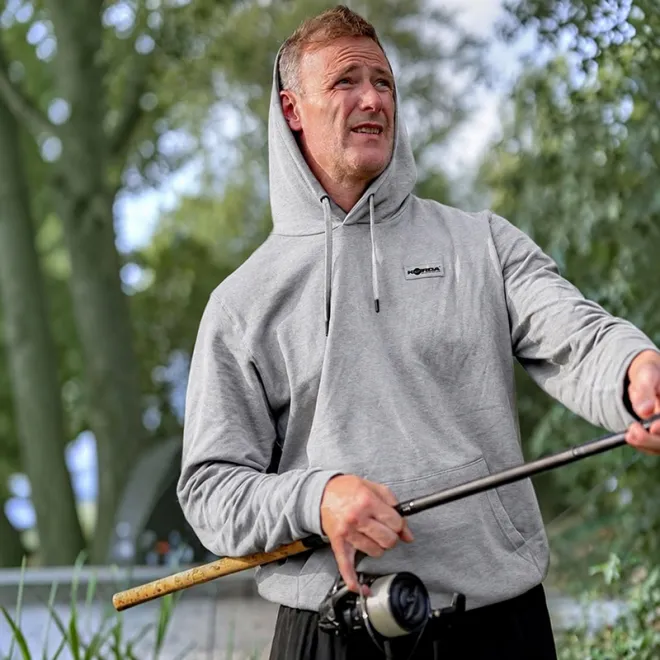 Korda Patch Hoodie Heather Grey M
