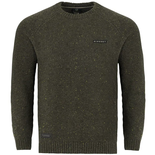 Korda Mindset Fisherman Knitted Sweater Dark Olive M