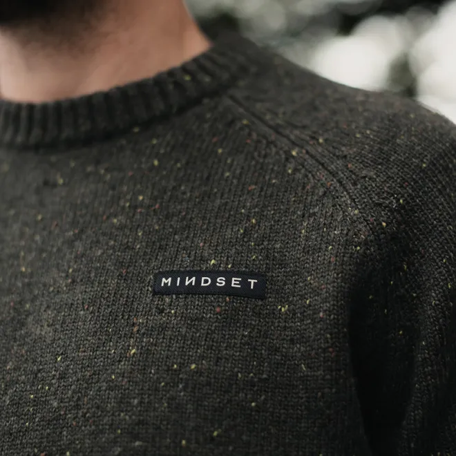 Korda Mindset Fisherman Knitted Sweater Dark Olive M