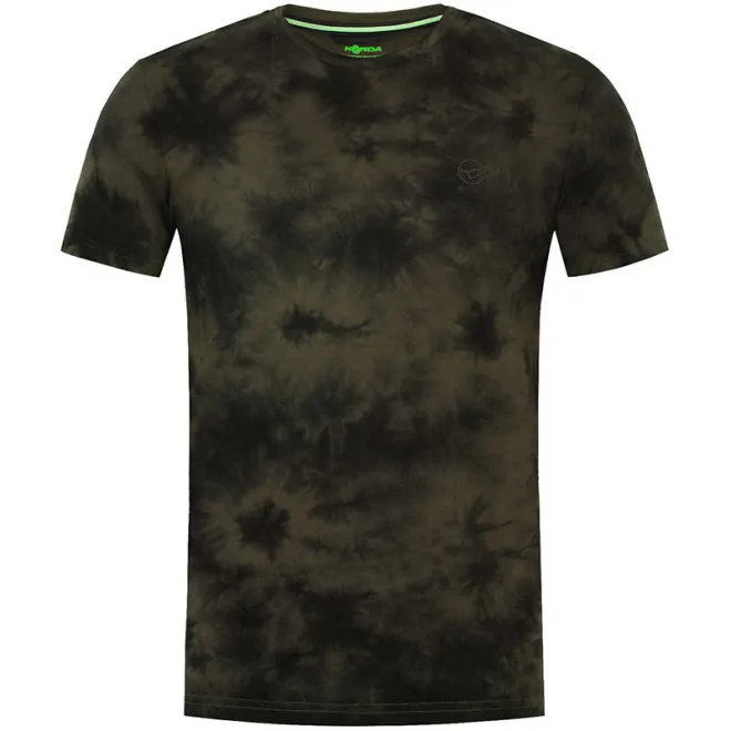 Korda Tie Dye Tee Dark Olive S