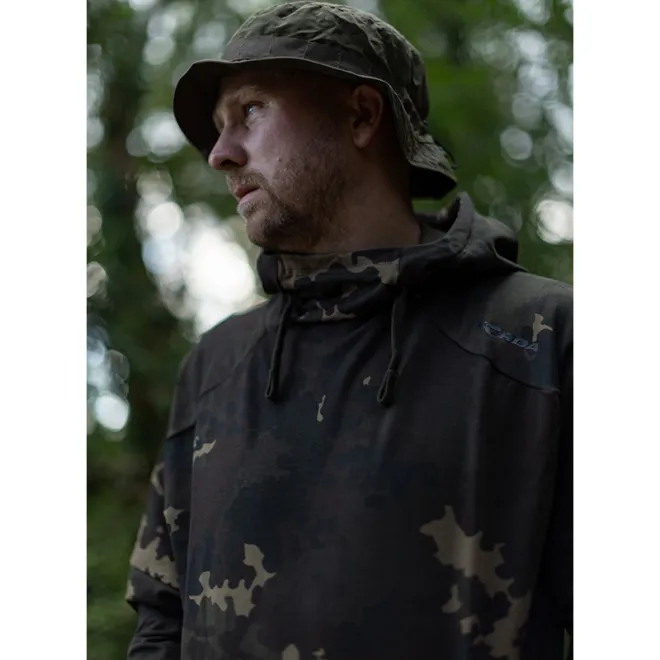 Korda Lightweight Hoodie Dark Kamo M