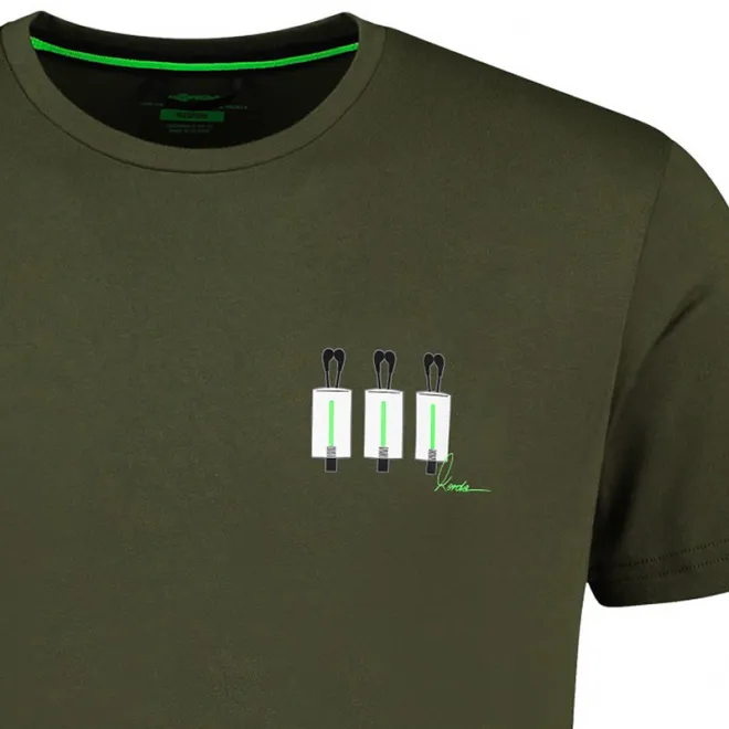 Korda Limited Edition Bobbin Tee Olive S