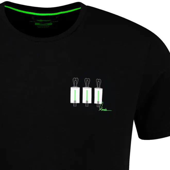 Korda Limited Edition Bobbin Tee Black S