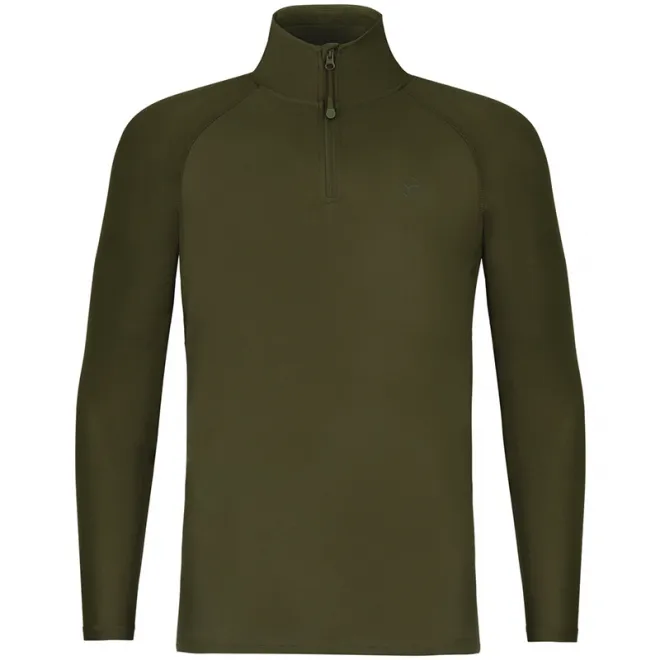 Korda Kool UPF Zip Jersey Dark Olive S