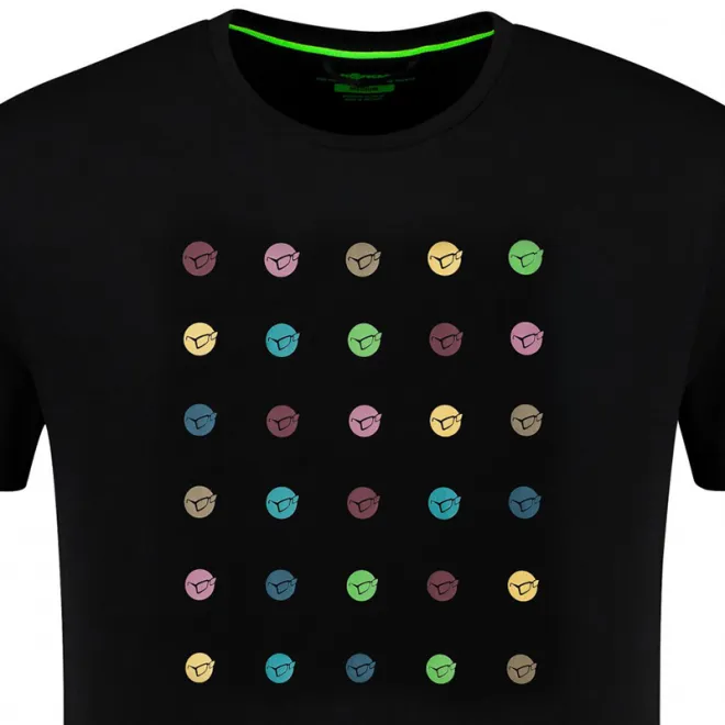 Korda Limited Edition Dot Tee Black M