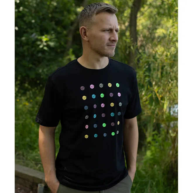 Korda Limited Edition Dot Tee Black M