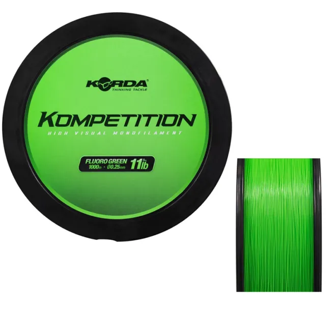 Korda Kompetition Mono 1000 m 0,25 mm 11 lb 5 kg