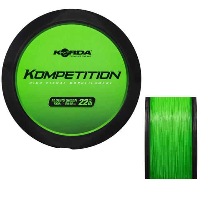 Korda Kompetition Mono 1000 m 0,40 mm 22 lb 10 kg