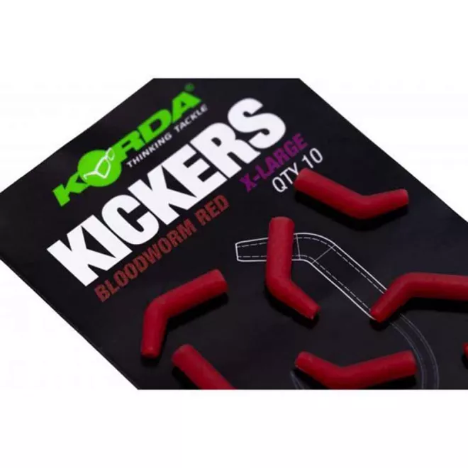 Korda Kickers Bloodworm Red X-Large