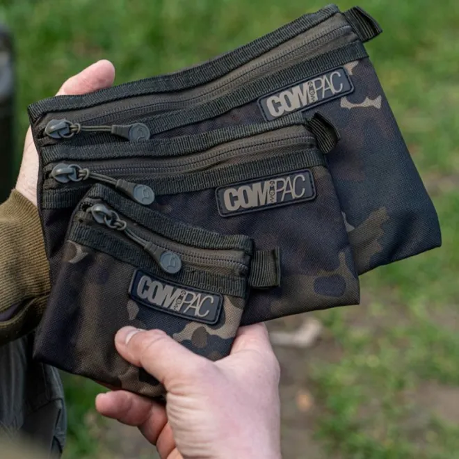 Korda Compac Wallets Dark Kamo Set of 3