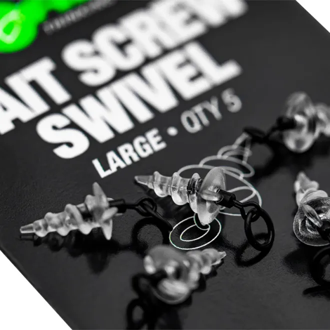 Korda Micro Ring Swivel Bait Screw Large