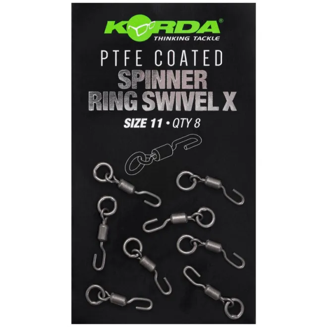 Korda PTFE Spinner Ring Swivel X Size 11