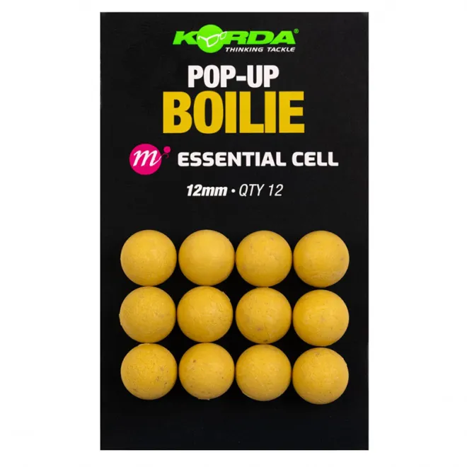 Korda Pop Up Boilie Essential Cell 12 mm