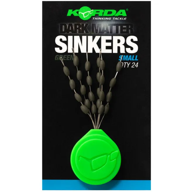 Korda Dark Matter Sinkers Small Weedy Green