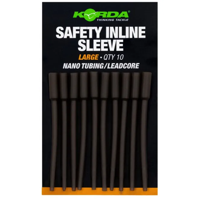 Korda Safety Inline Sleeve Large Nano Tubing/Leadcore