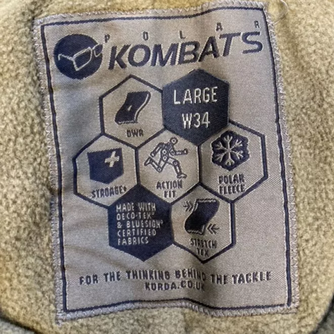 Korda Polar Kombats Dark Olive S