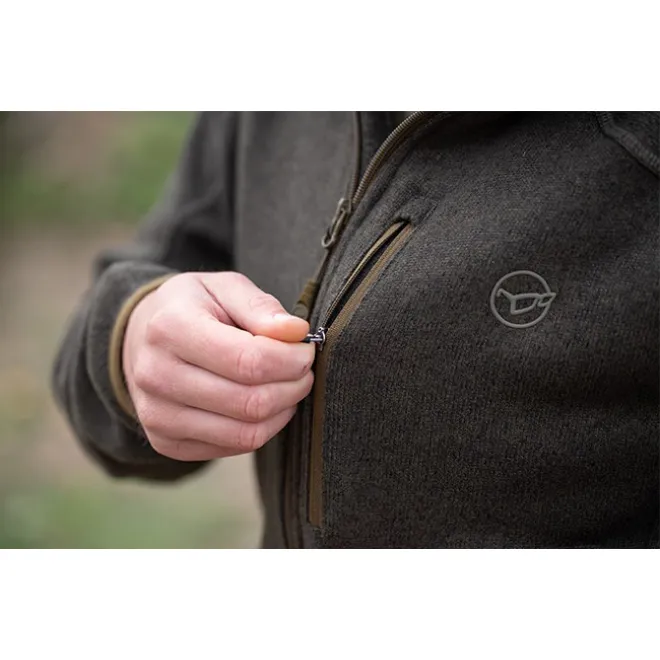 Korda Kore Polar Fleece Jacket Charcoal 3XL