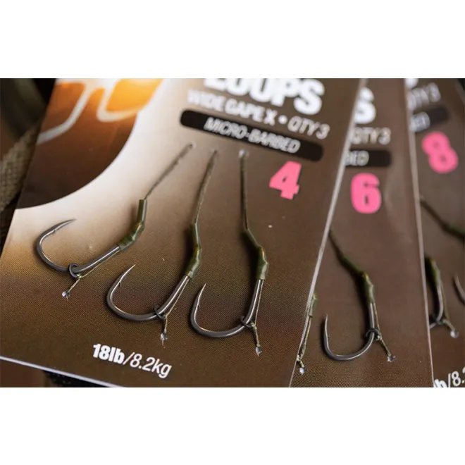 Korda Loop Rigs DF Wide Gabe X 18 lb 6