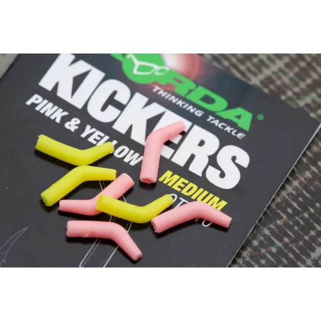 Korda Kickers Yellow/Pink Small