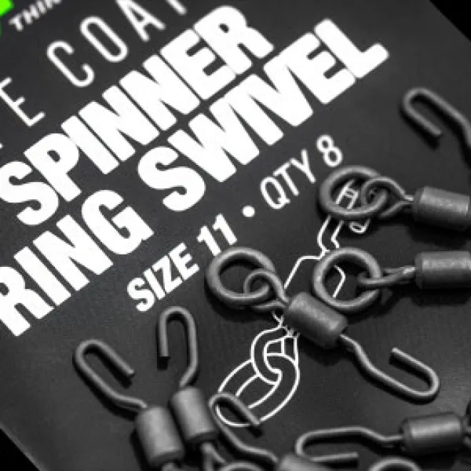 Korda PTFE Spinner Ring Swivels Size 11
