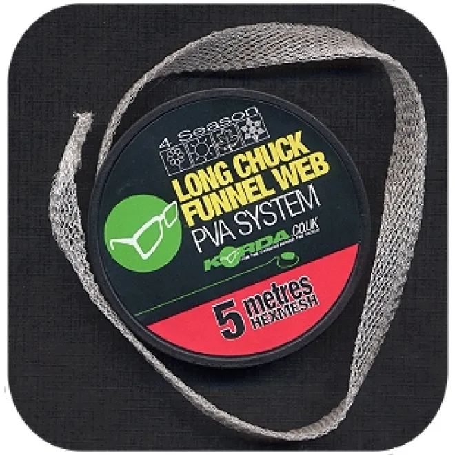Korda Longchuck Funnel Web 4 Season PVA Refill - 20 m