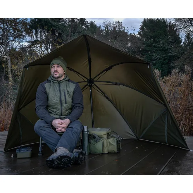 Korum Progress Graphite Brolly Shelter 50"