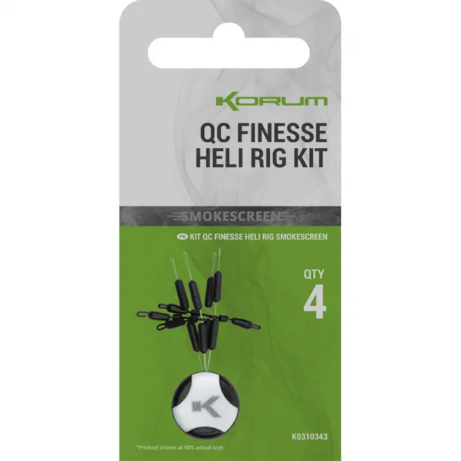 Korum Smokescreen QC Finesse Heli Rig Kit