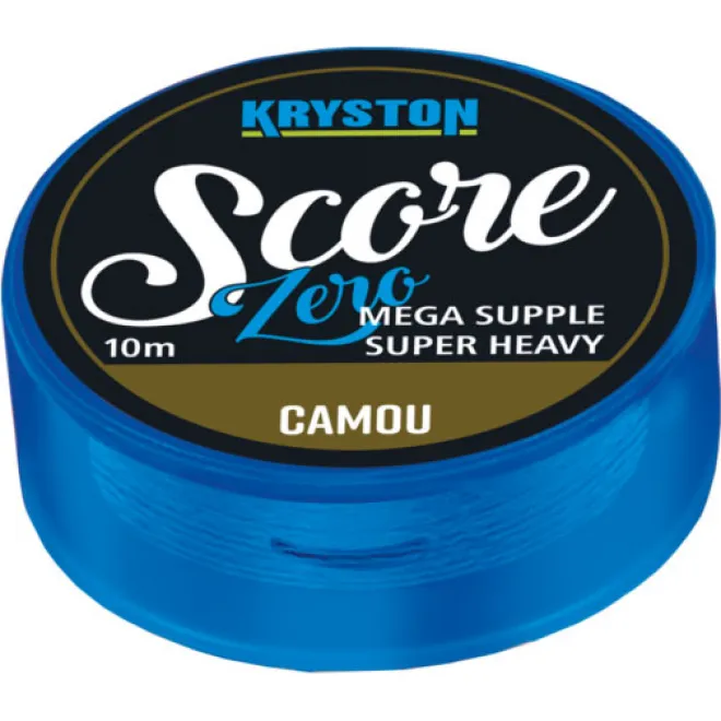 Kryston Score ZERO Leadfree Leader Camou 10 m 45 lb 