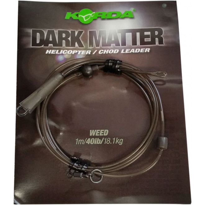 Korda Dark Matter Helicopter Chod Leader Heli Chod Leader Vorfach Montage Korda Dark Matter Helicopter Chod Leader Heli Chod Leader Vorfach Montage