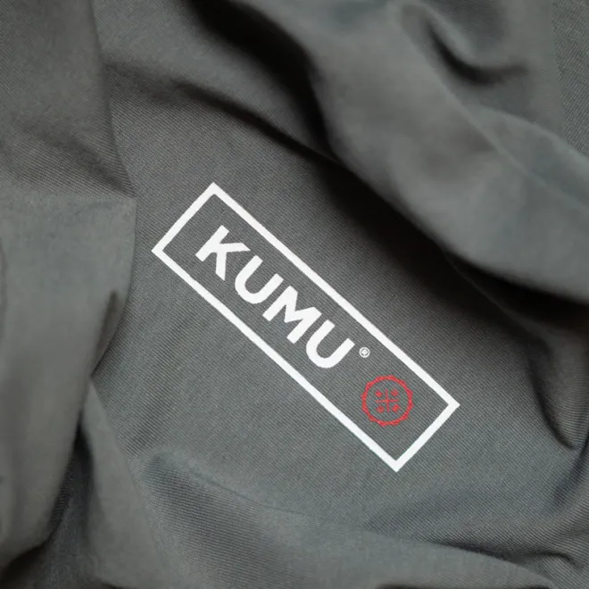 Kumu Rising Sun Grey Tee M