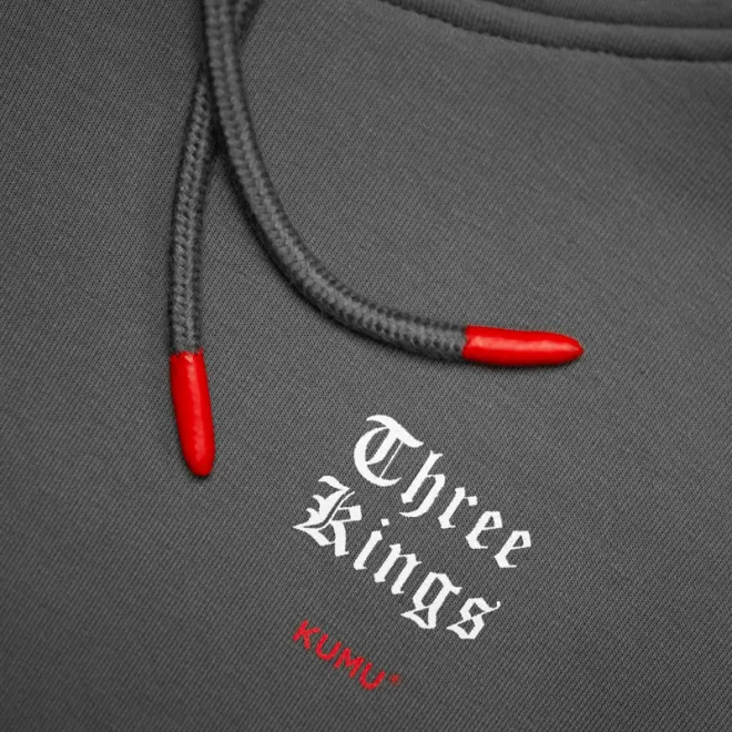 Kumu 3 Kings Grey Hoodie M