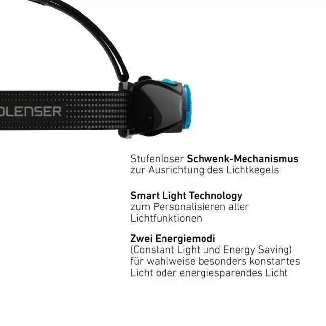 LED Lenser MH7 Stirnlampe Black