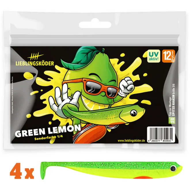 Lieblingsköder 12,5 cm - Green Lemon