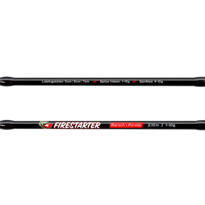 Lieblingsköder Firestarter Barsch + Forelle 2,10 m