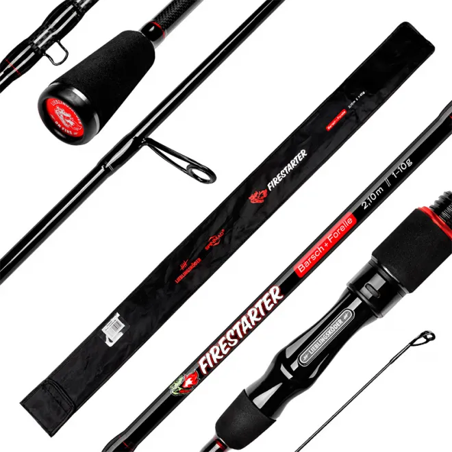 Lieblingsköder Firestarter Barsch + Forelle 2,10 m