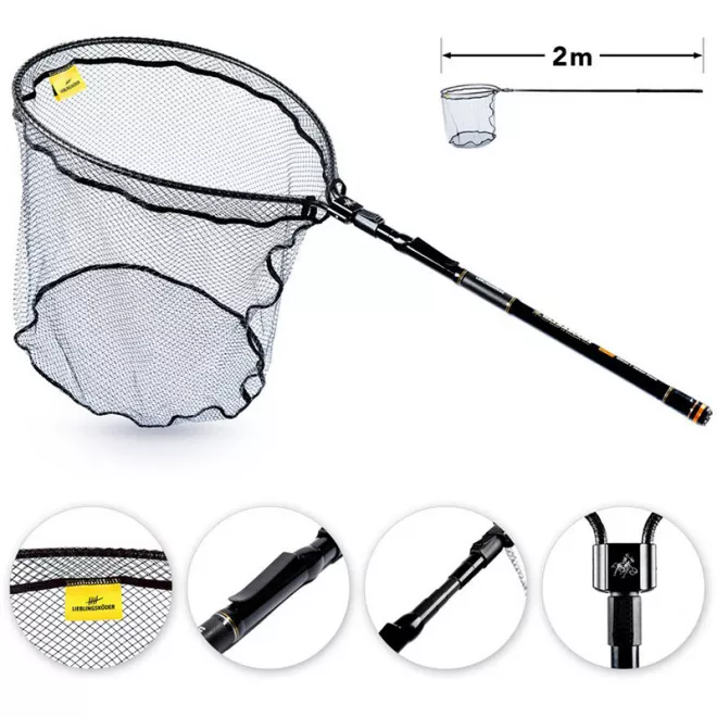 Lieblingsköder Utraboost Barsch Teleskop Kescher