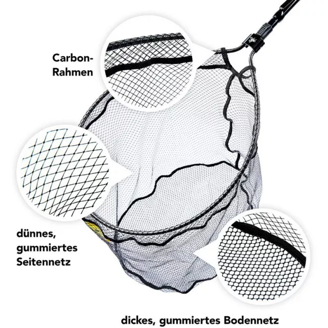 Lieblingsköder Utraboost Barsch Teleskop Kescher