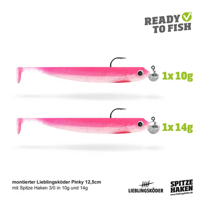 Lieblingsköder 12,5 cm Actionpack Pinky