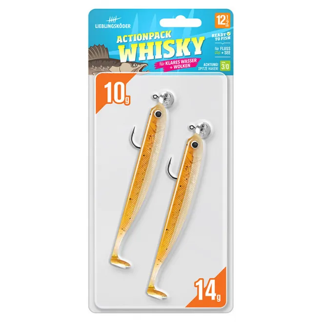 Lieblingsköder 12,5 cm Actionpack Whisky