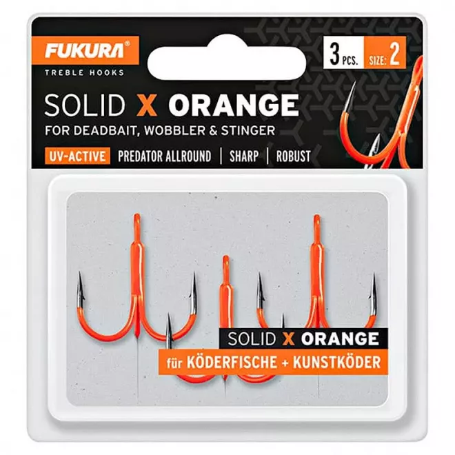 Lieblingsköder Fukura Solid X Orange Gr. 2