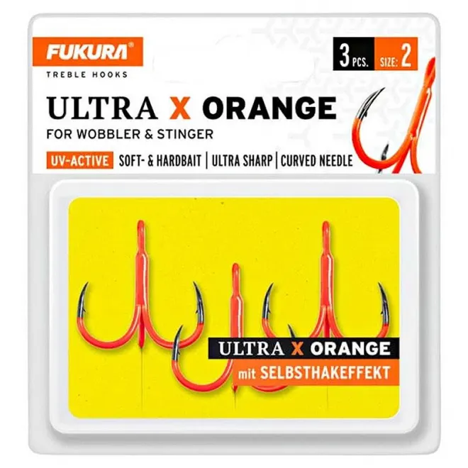 Lieblingsköder Fukura Ultra X Orange Gr. 2