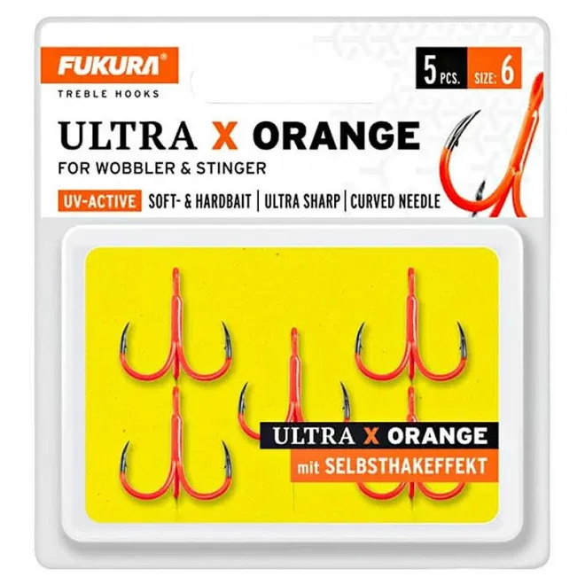 Lieblingsköder Fukura Ultra X Orange Gr. 6