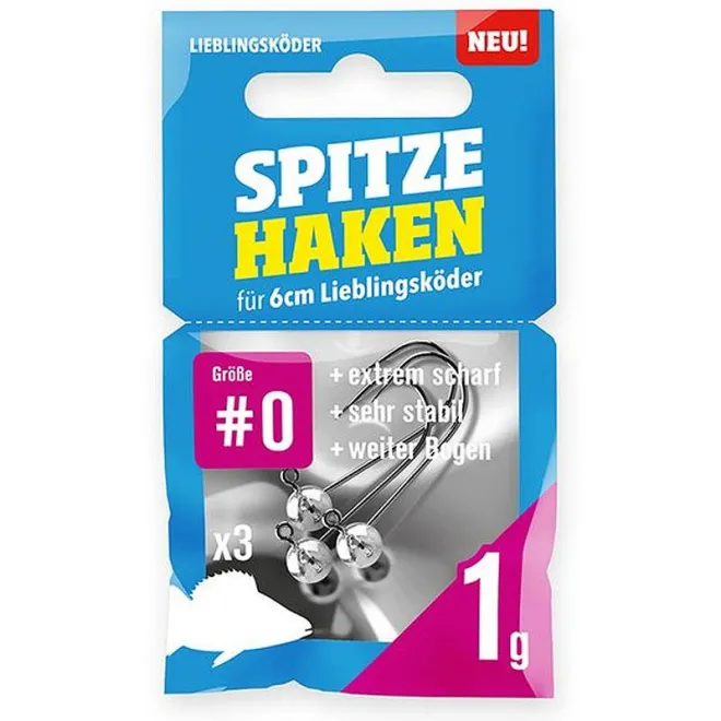 Lieblingsköder Spitze Haken #0 - 1 g