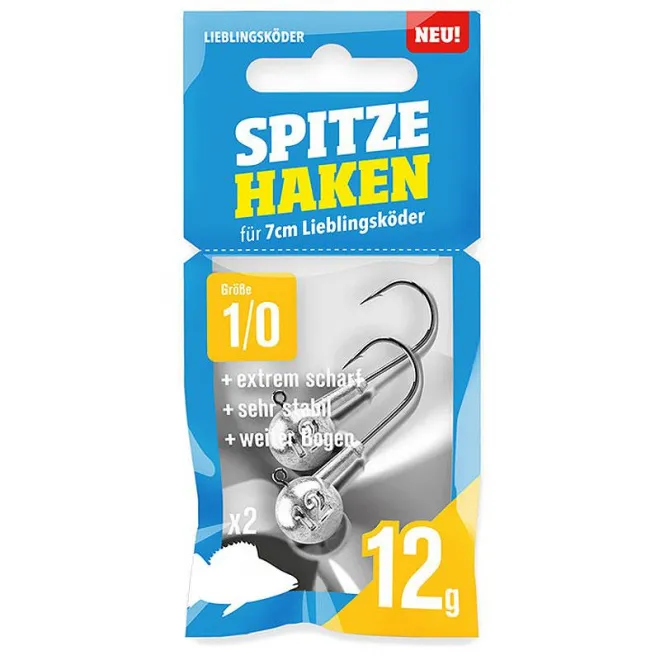 Lieblingsköder Spitze Haken 1/0 - 12 g